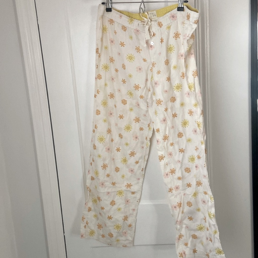 Jcrew cotton flannel sleep pants